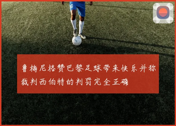 鲁梅尼格赞巴黎足球带来快乐并称裁判西伯特的判罚完全正确