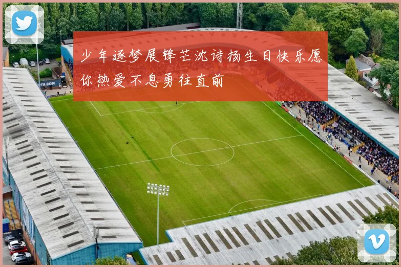 少年逐梦展锋芒沈诗扬生日快乐愿你热爱不息勇往直前